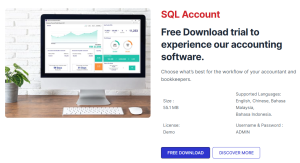 sql accounting software free